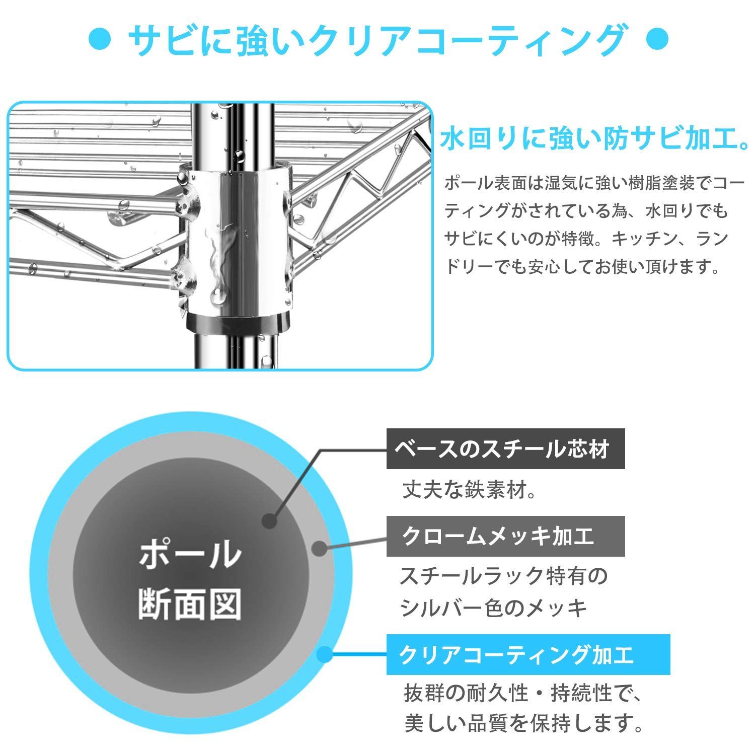 ポール径19mm