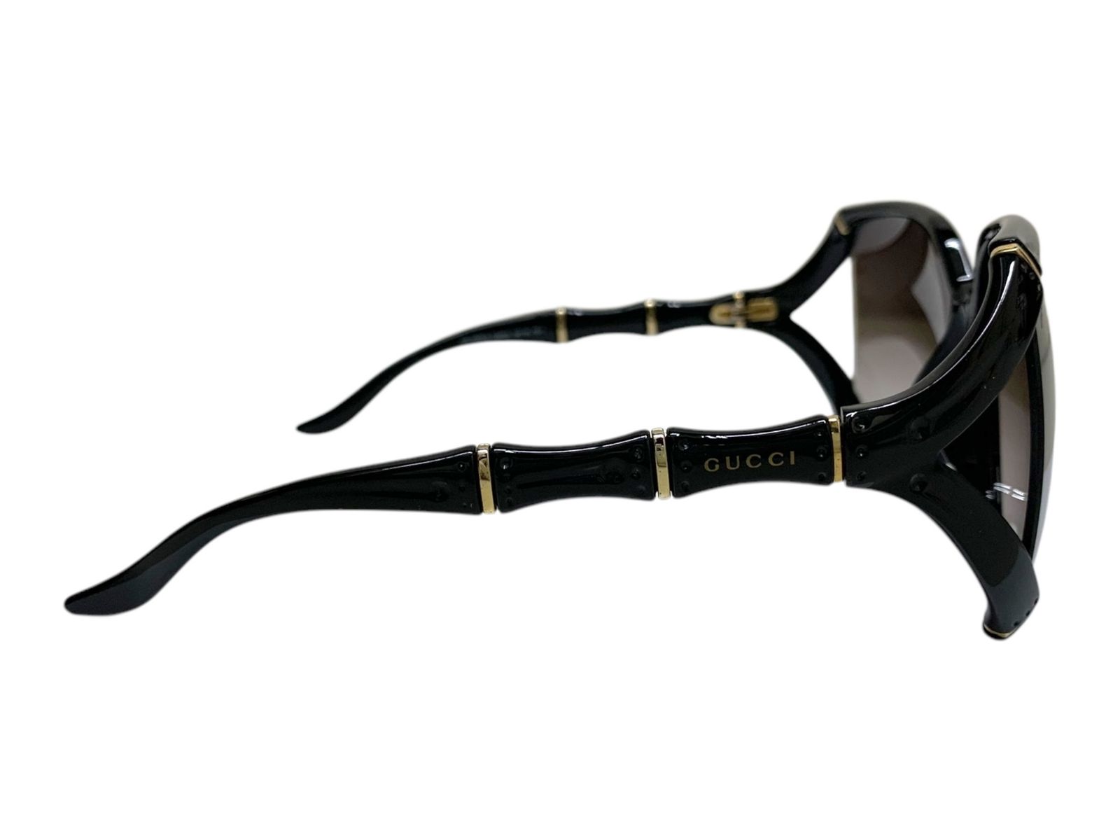 GUCCI (グッチ) バンブーモチーフ ホーングレー グレーシェード 58□16