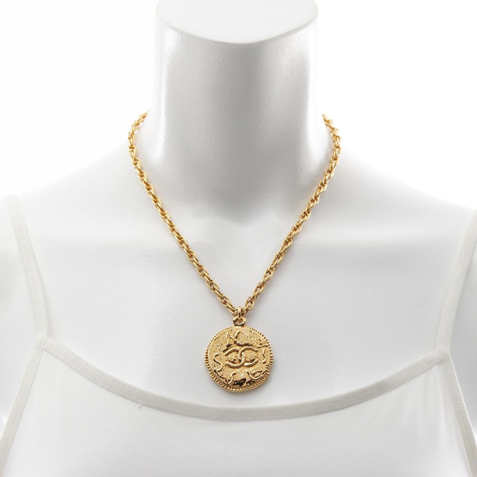 シャネル CHANEL ネックレス ココマーク ゴールド GP（ゴールド