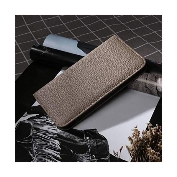 【色:グレージュ_サイズ:iPhone12】HANATORA iPhone12 Amazon.co.jp: HANATORA iPhone12 ケース 手帳型 本革
