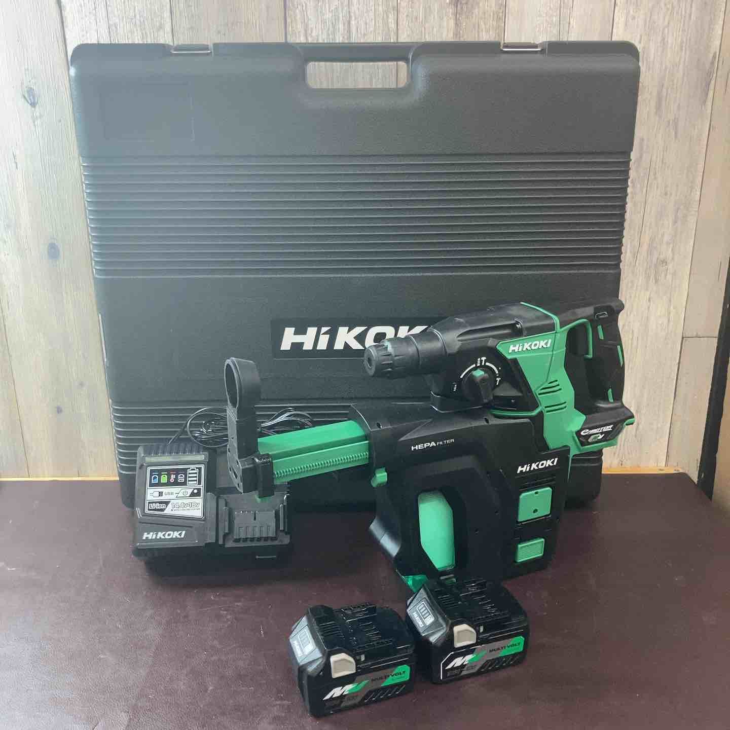 品 ハイコーキ HIKOKI 旧 日立工機 コードレスハンマドリル DH36DPB 2XP 集塵システム付モデル 東大和店