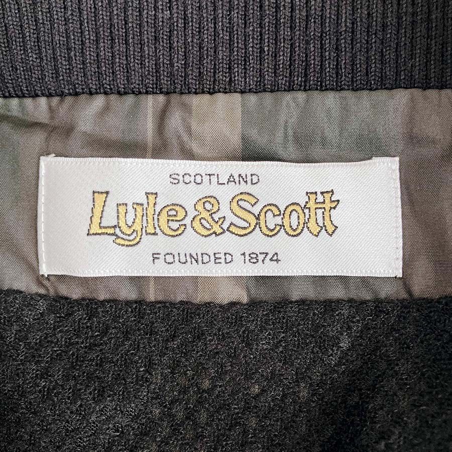 Lyle - Scott ライルアンドスコット チェック柄 ナイロン フード付ブルゾン パンツ セットアップ カーキ size L メンズ KANDAIZUMI_COM