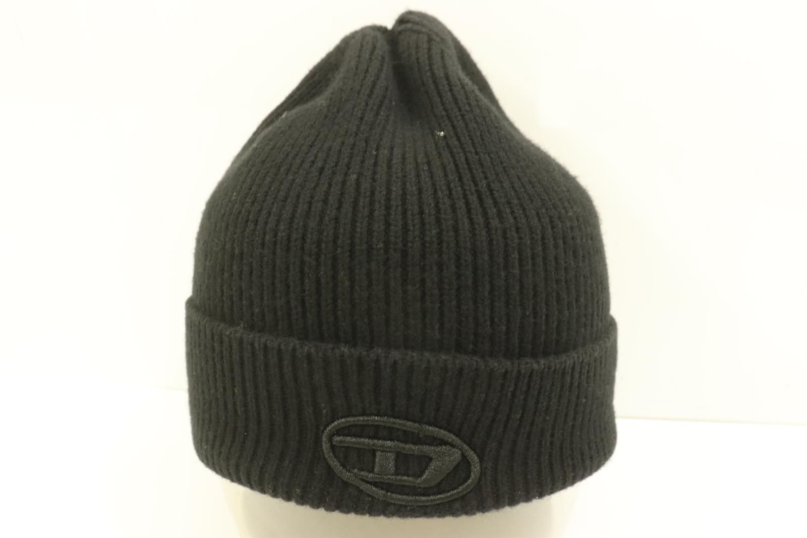 新品 タグ付き  Diesel K-Coder-Fully ロゴ刺繍リブビーニー 新品 タグ付き Diesel K-Coder-Fully ロゴ刺繍リブビーニー