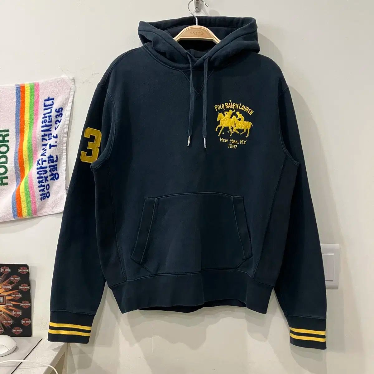 319 ポロ フード付きTシャツ