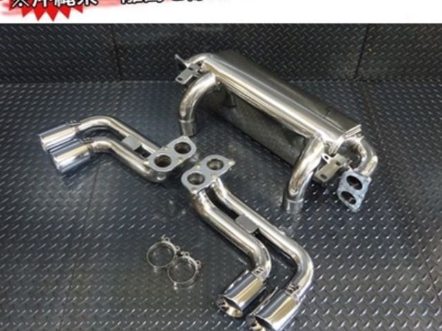 LIANG FEI Ferrari フェラーリ F360 モデナ オールステンレス リア マフラー 4本出し 在庫有り! 即納! CAT-BACK SYSYTEM MCK 社外