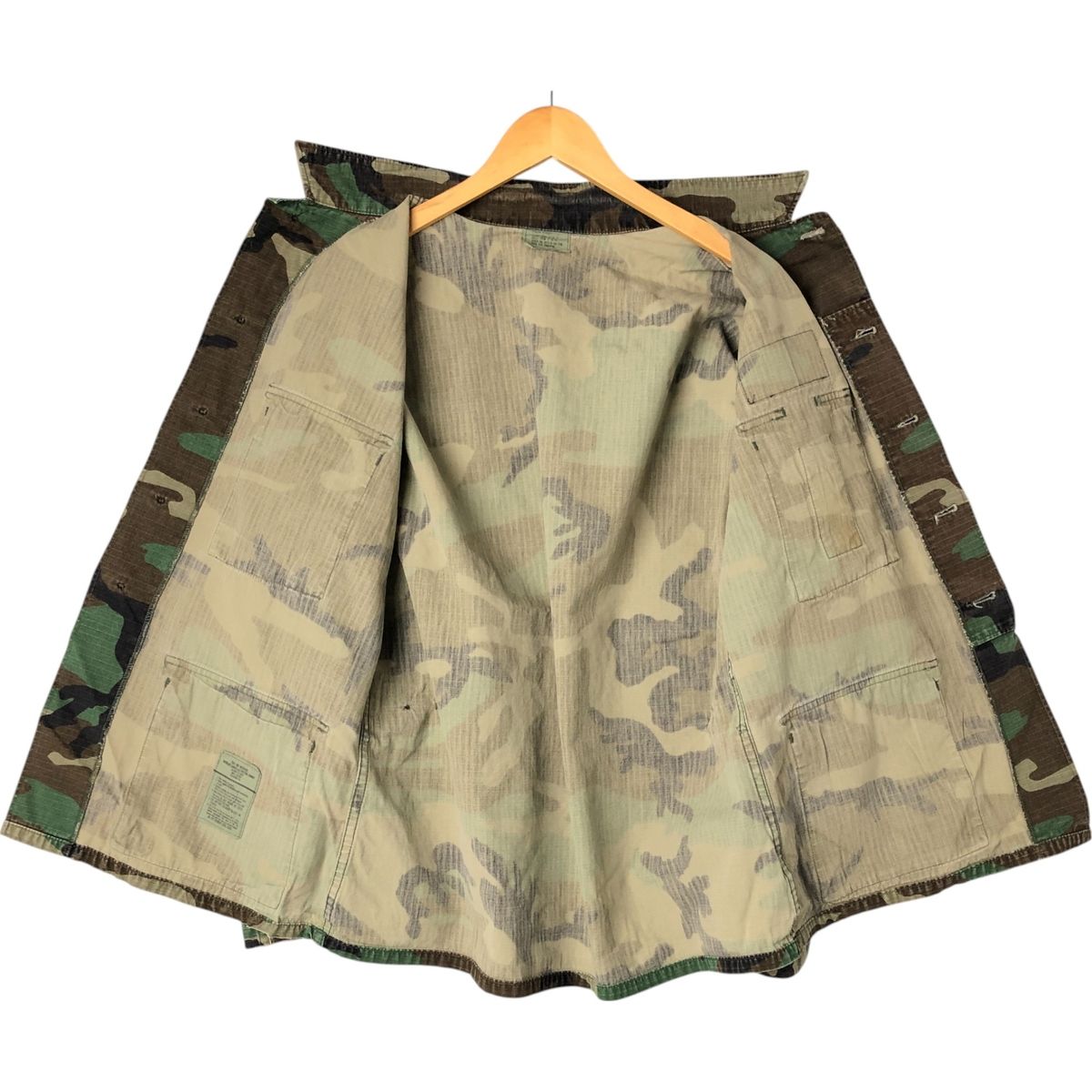 古着通販 XL☆古着 長袖 ミリタリー ジャケット メンズ 90年代