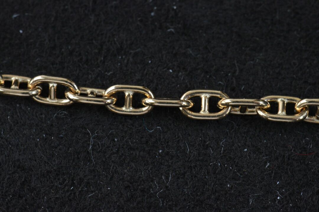 美品　HERMES エルメスブレスレット コントゥール　シェーヌダンク HERMES】ブレスレット 《シェーヌ・ダンクル・コントゥール