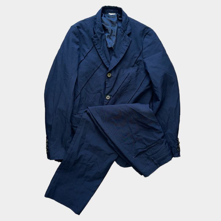 コムデギャルソン　オムドゥ　シワ　セットアップ comme des garçons homme deux(コムデギャルソンオムドゥ)2020ss