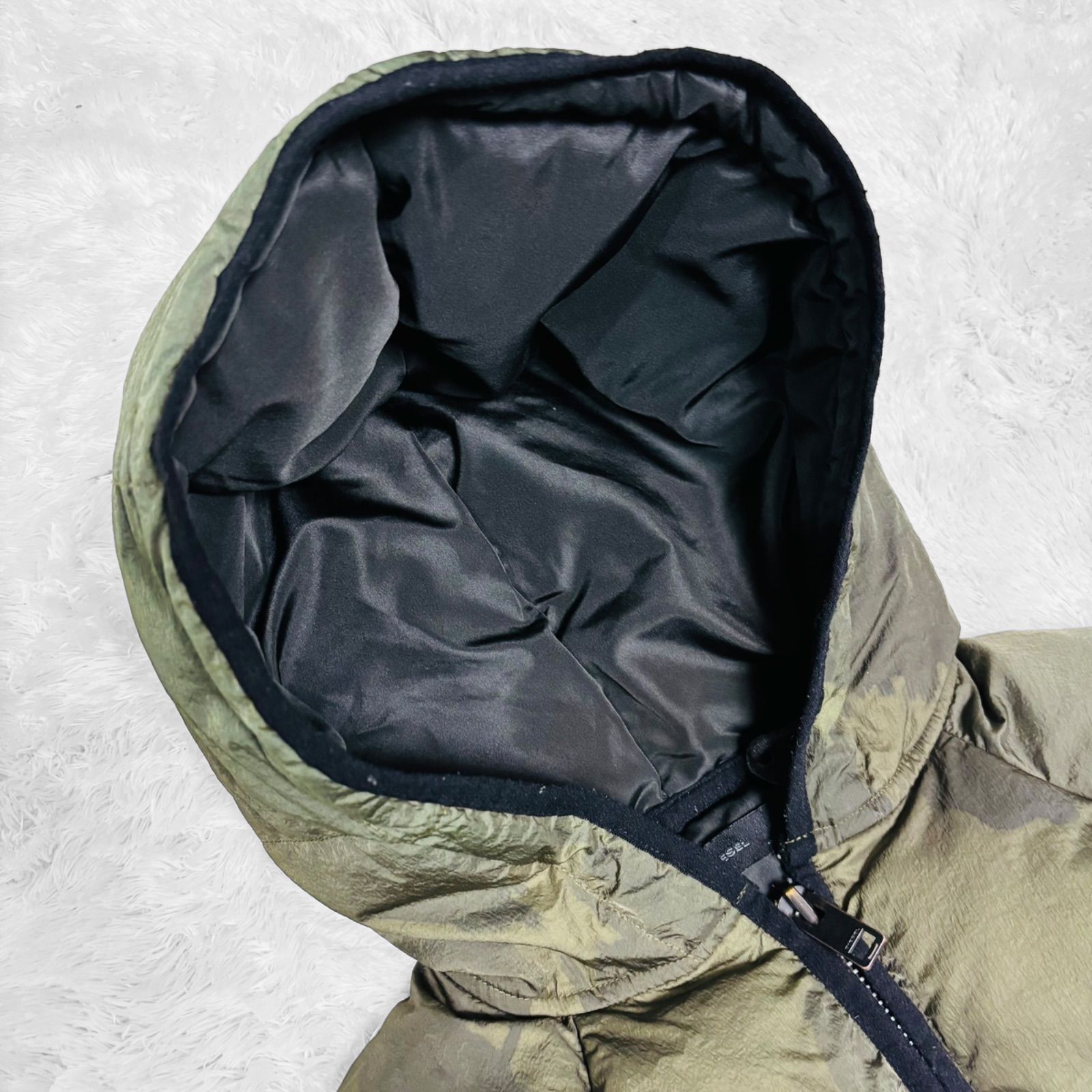 y2k 00s 90s DIESEL ディーゼル ダウンジャケット 迷彩 カモフラ 