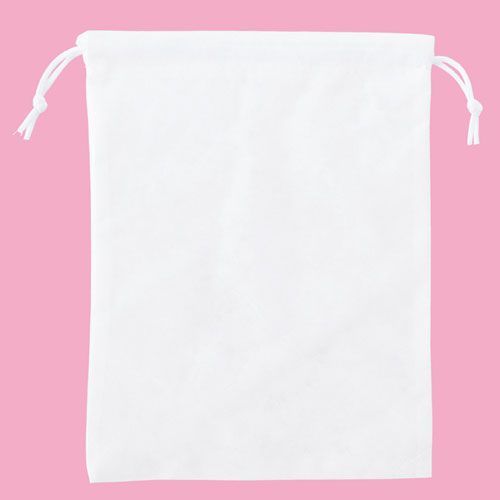 不織布 巾着袋 35×45 10枚 61-283-13-2