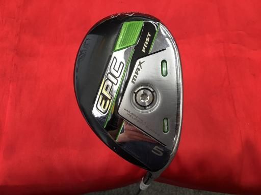 キャロウェイ EPIC MAX FAST U5 ユーティリティ UT 純正特注シャフト フレックスS メンズ 男性用 右利き 右用 Cランク ゴルフクラブ