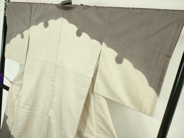 平和屋本店□極上 インド・アッサム 野蚕糸 手織 ムガシルク 結城紬