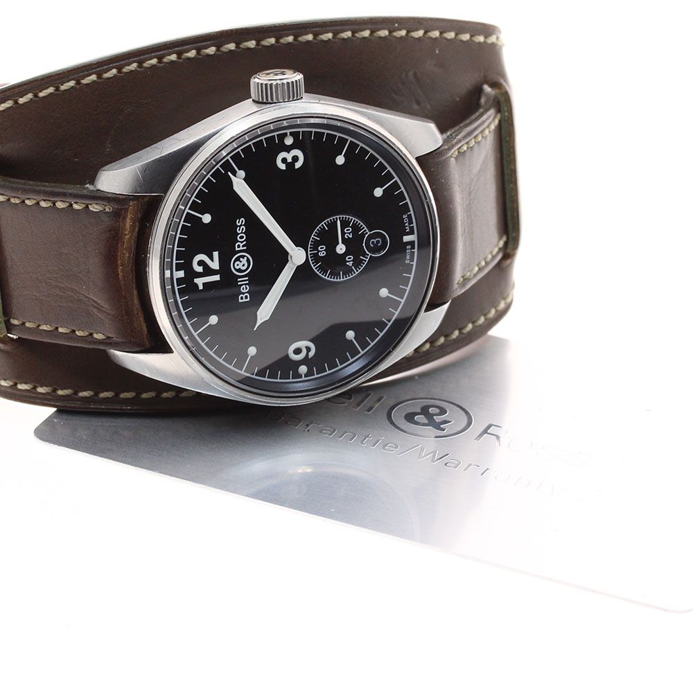 ベル&ロス Bell&Ross 123B ヴィンテージ123 スモールセコンド 自動巻き メンズ保証書付き_914076