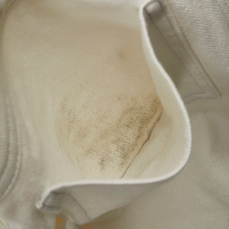 シャネル ジーンズ デニムパンツ サイズ：34 P22104V13234 ホワイト  