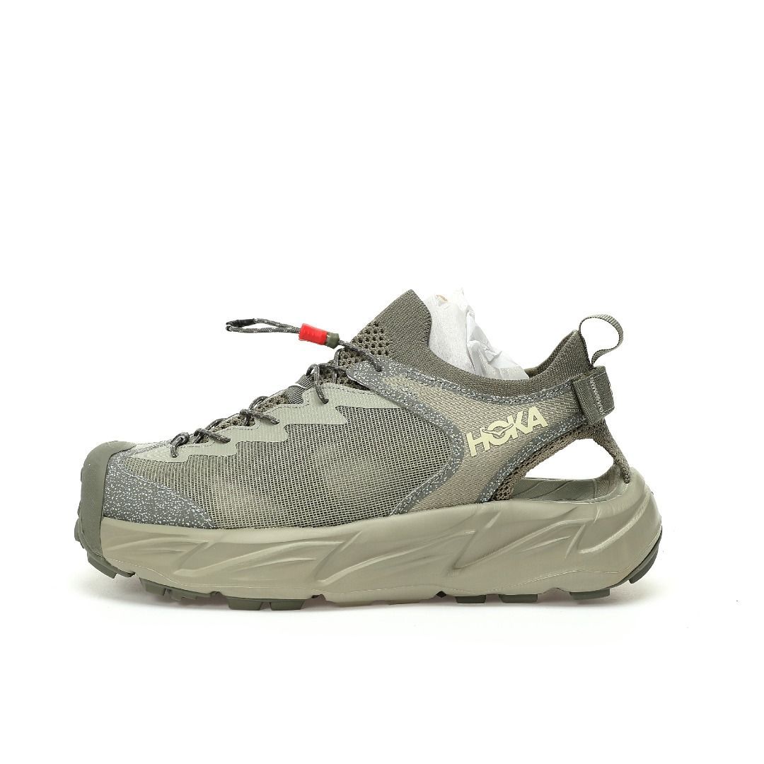 HOKA HOPARA2 水陸両用サンダルカーキ27.5㎝ホカオネオネ HOKA ONEONE ホカ メンズ 陸上/ランニング サンダル HOPARA 2