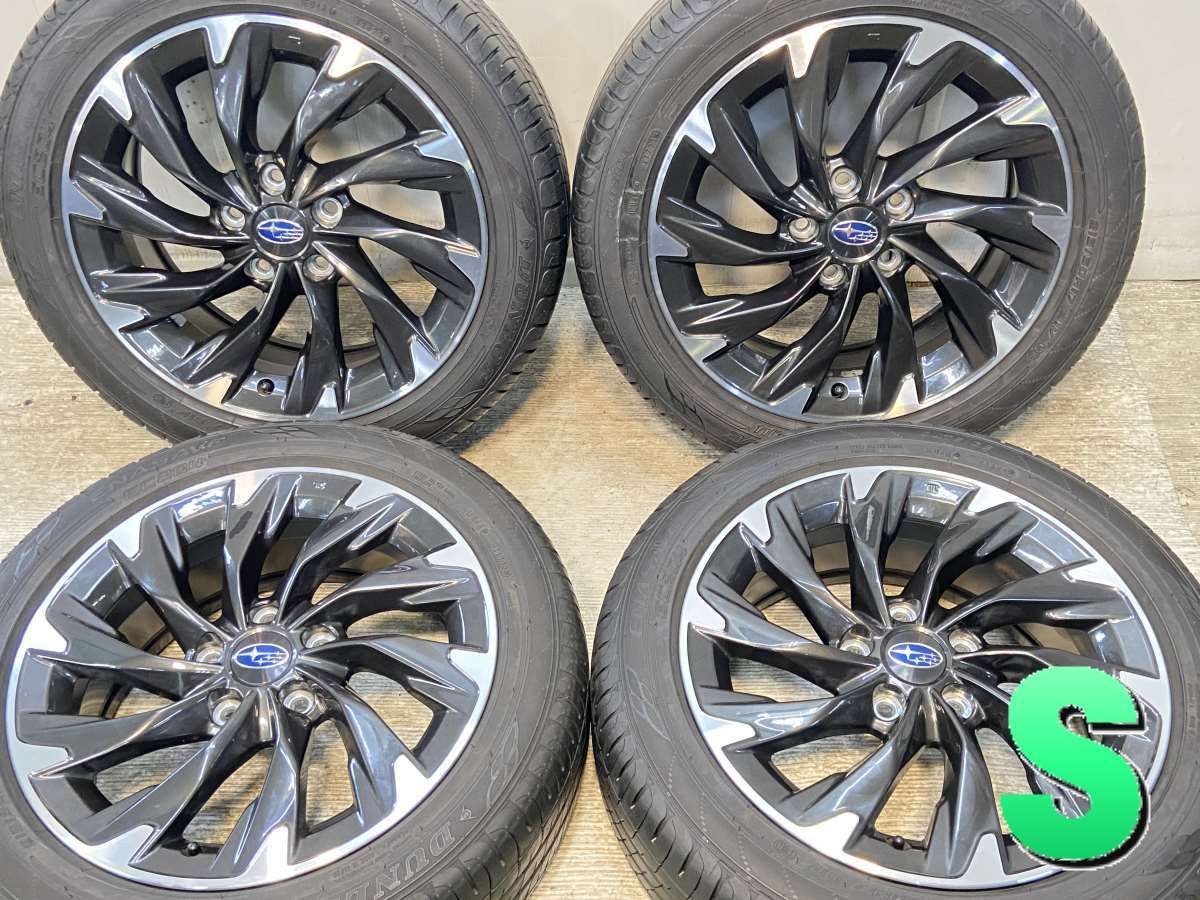 215/50R17 ダンロップ エナセーブ EC204 スバル純正 17x7.0 55