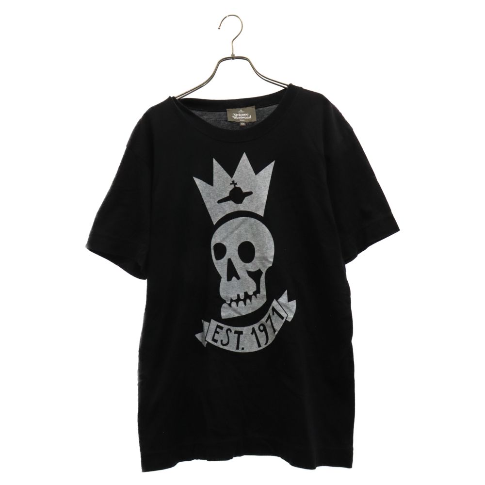 【Vivienne Westwood】スカルプリントライダースジャケット Vivienne Westwood】スカルプリントライダースジャケット