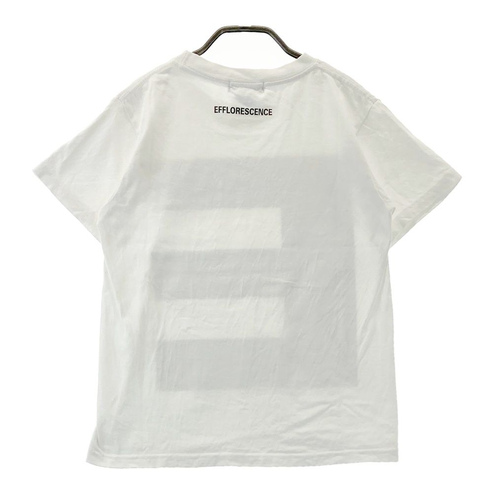 サイズ：XS EFFLORESCENCE エフロレッセンス  半袖Tシャツ Eプリント  ホワイト系 [240101480628] ゴルフウェア レディース ストスト EFFLORESCENCE エフロレッセンス 半袖Tシャツ Eプリント