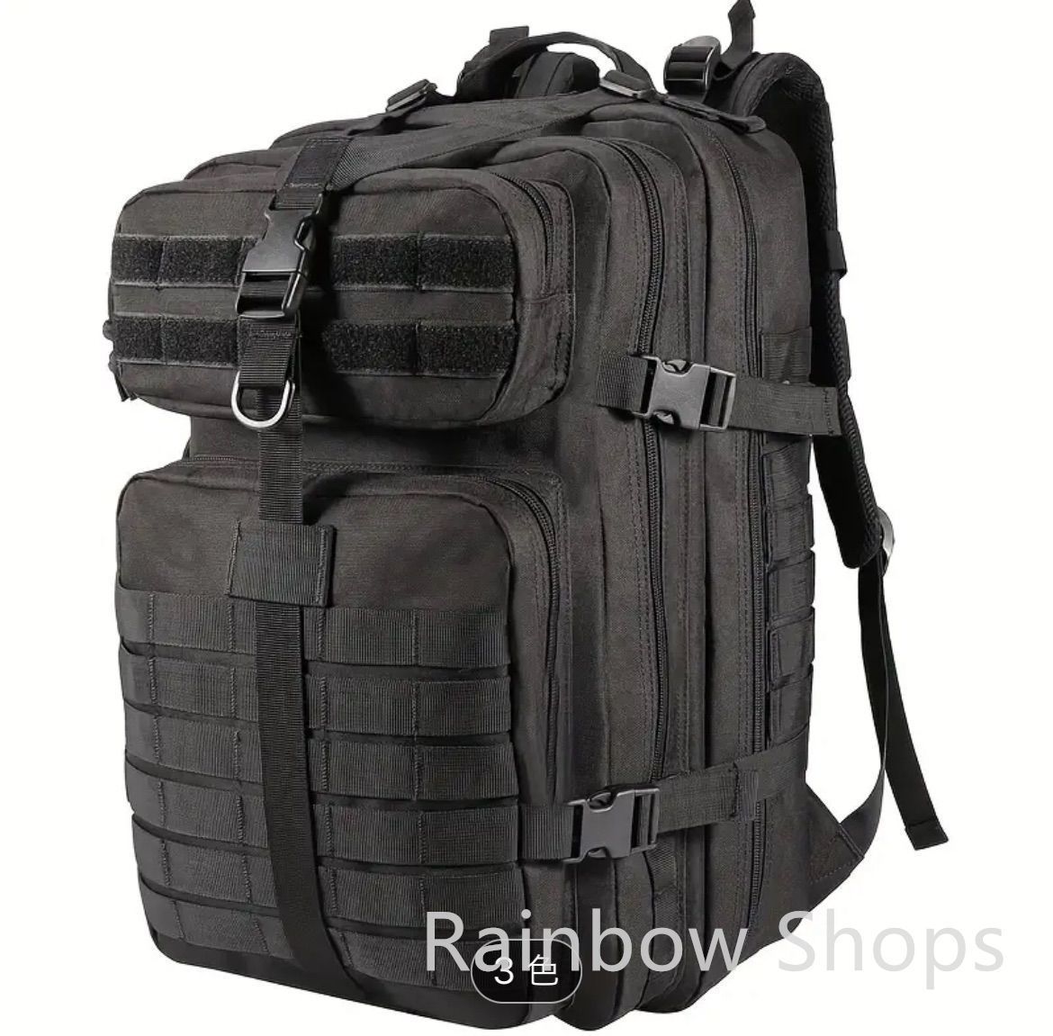 タクティカル バッグ　軍用バックパック　ミリタリーバッグ　グリーン　ワッペン付 楽天市場】全5色！ ミリタリーバッグ 25Lタイプ リュック バック