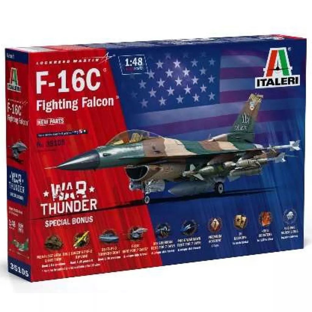 中古】プラモデル 1/48 F-16C ファイティング・ファルコン 「War