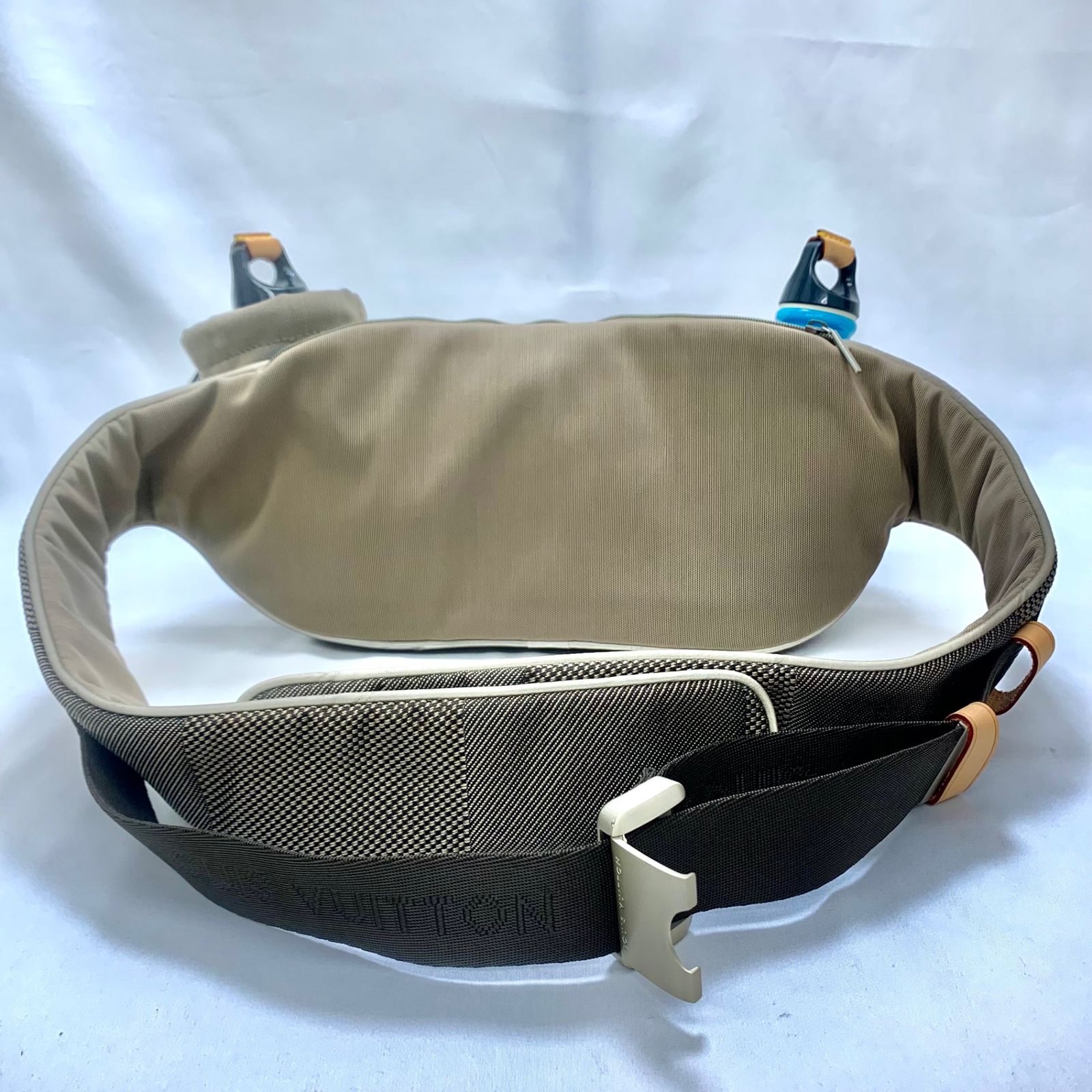 LOUIS VUITTON ジュアン ダミエ サンチュール ウエストバッグ M93211 テール グレー シルバー金具 キャンバス AR0024