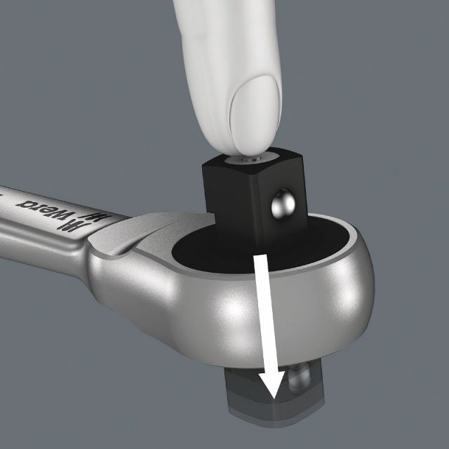 Wera3|8サイクロップメタルラチェットハンドル押し込み型スイッチ式8003B 004033 HRDEVELOPMENT_JP