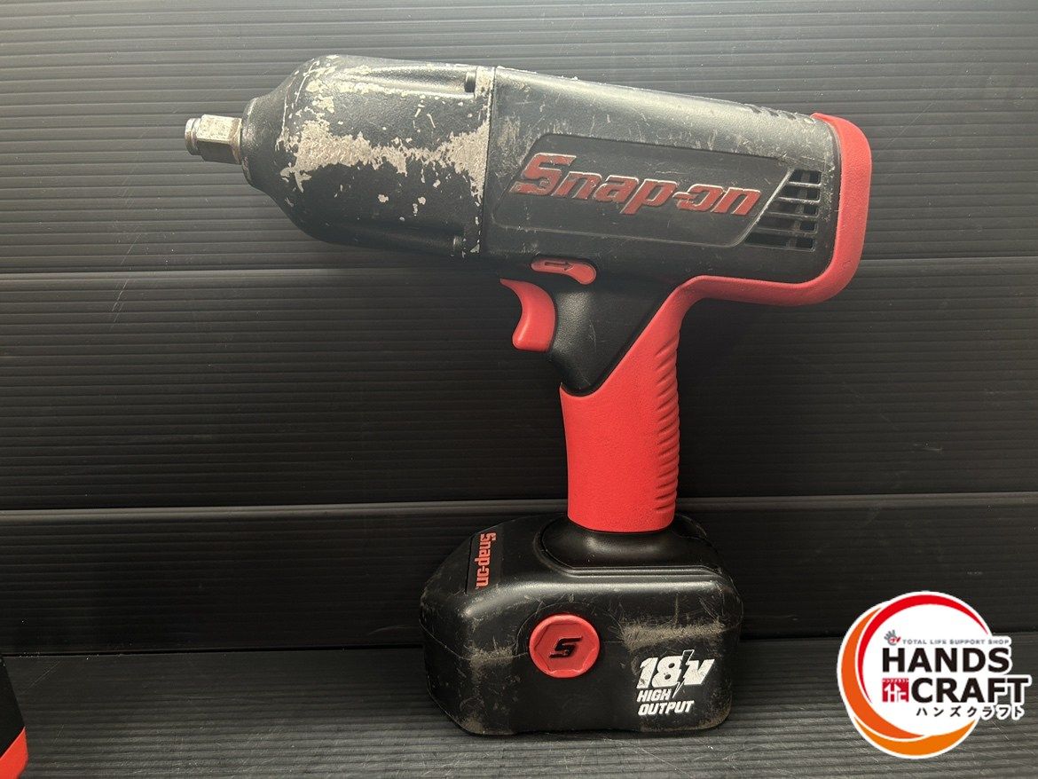 Snap-on スナップオン 18V コードレスインパクトレンチ CTJ6850 バッテリー 充電器付き