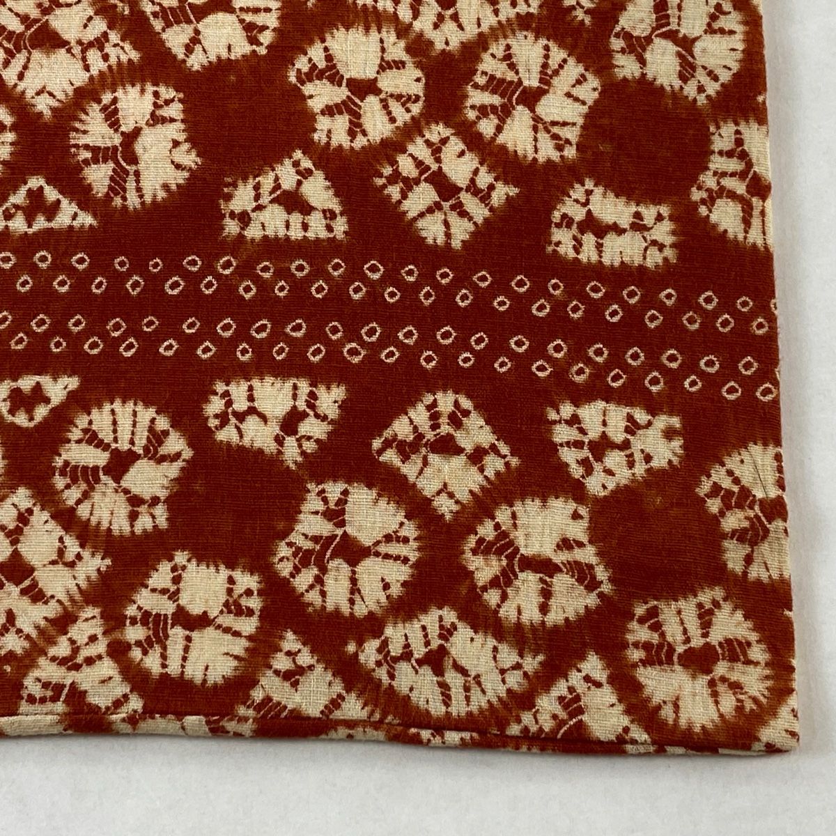 名古屋帯 美品 優品 落款 紬地 鳥 草花 赤 正絹 【中古】 美品】 名古屋