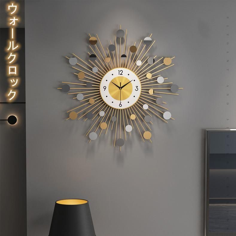 新品 壁掛け時計 おしゃれ オシャレ北欧 シンプル おしゃれ 大きい 花の形 静音 時計 見やすい シンプル インテリア ARJJ-0005送料無料  - メルカリ
