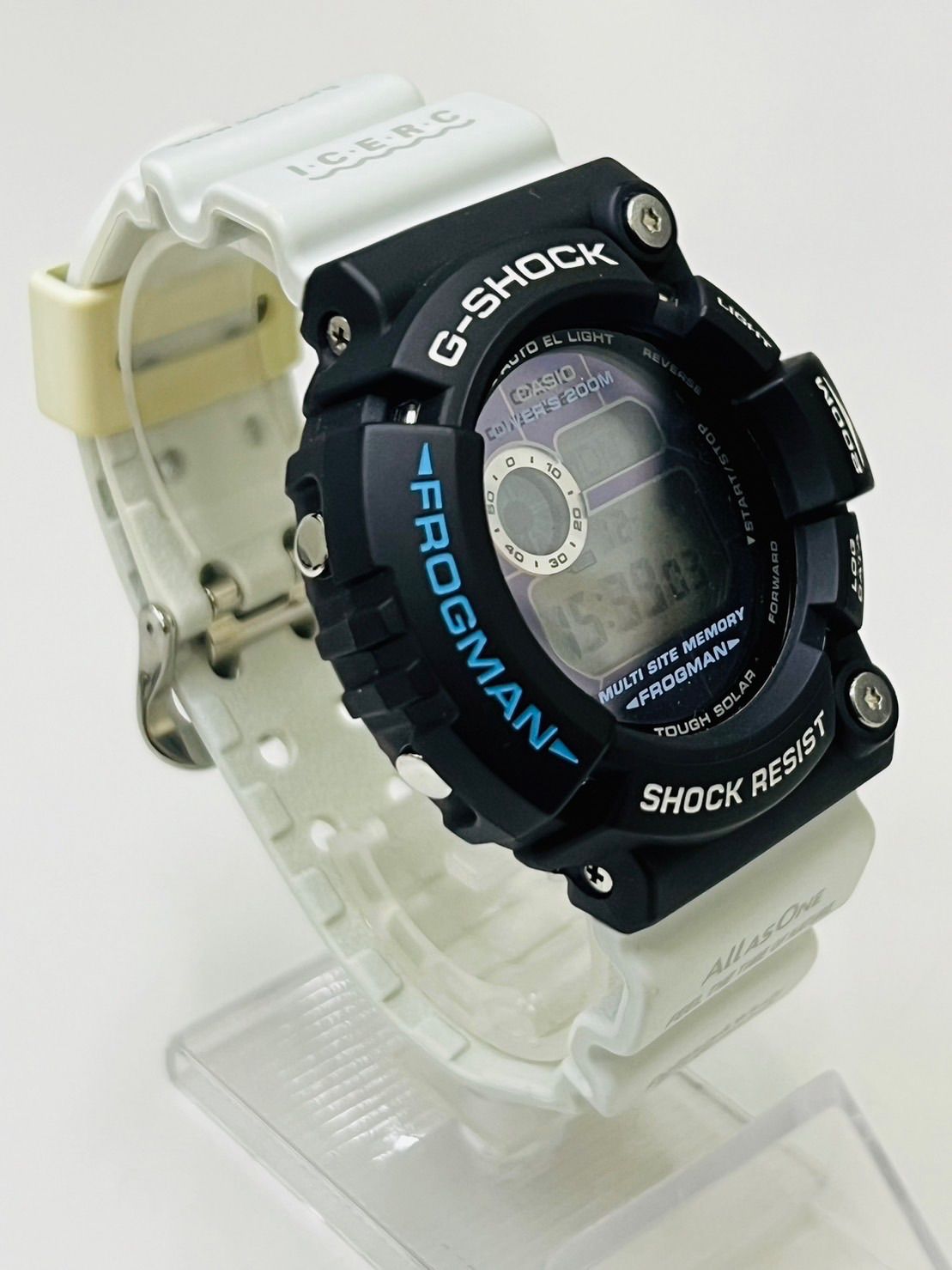 二次電池交換済】G-SHOCK Gショック FROGMAN フロッグマン コバルトウェーブ 05年 イルクジ GW-205K-2JR - メルカリ