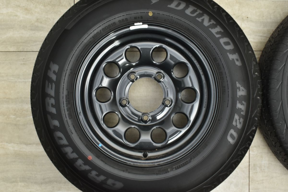 本州内送料無料 ジムニー シエラ 195/80R15 24年製 新車外し タイヤ