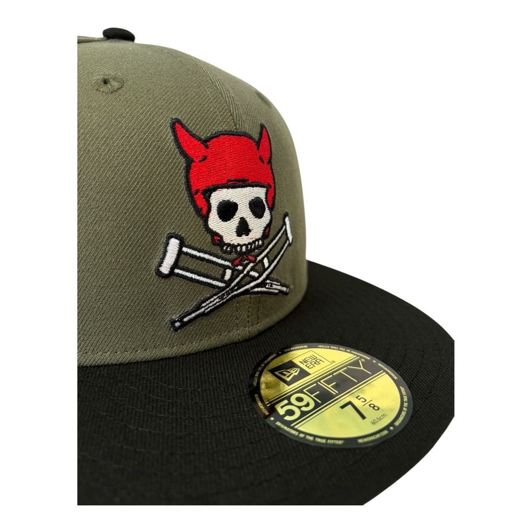 希少品　jackass ジャッカス　ニューエラ　キャップ　59fifty アメリカ限定☆JACKASS×NEW ERA 75/8 激レアニューエラキャップ
