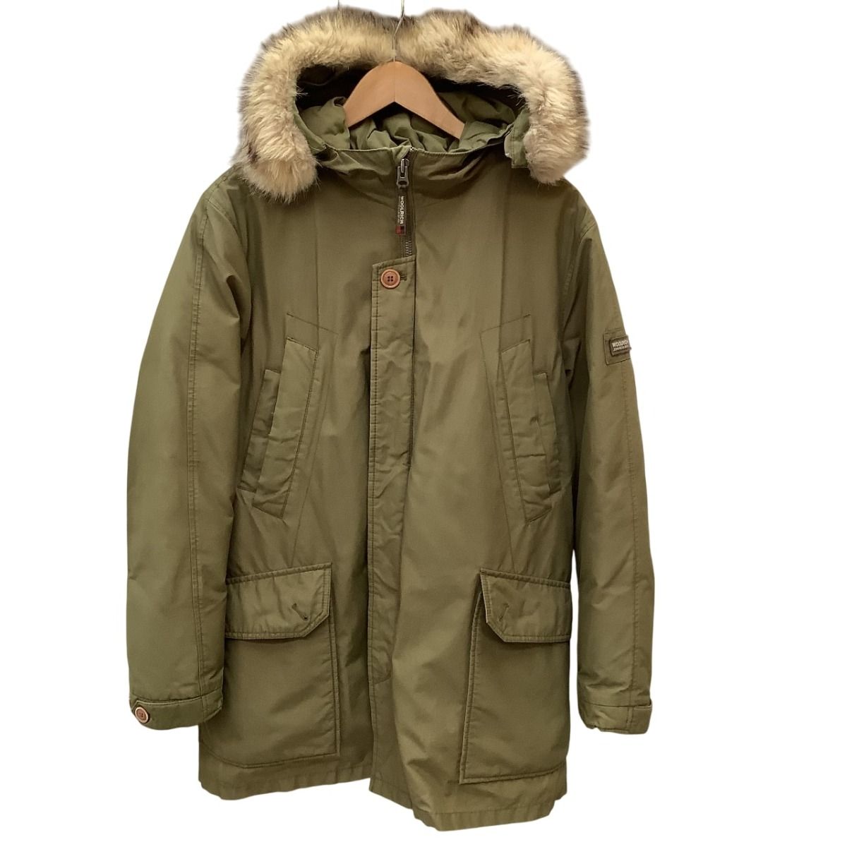 ♪♪WOOLRICH ウールリッチ メンズ ダウンジャケット SIZE M カーキ 