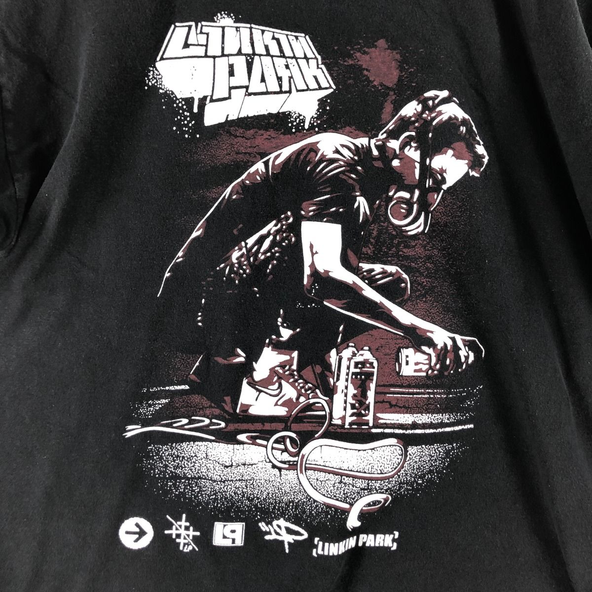 【貴重】リンキンパーク 2025 ブラック ツアーTシャツ XL linkin 貴重リンキンパーク 2025 ブラック ツアーTシャツ XL linkin Linkin