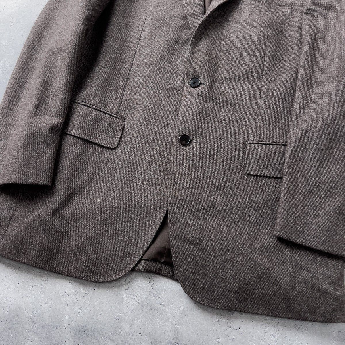 極美品 BURBERRY LONDON バーバリー ロンドン 上質 カシミヤ 2B