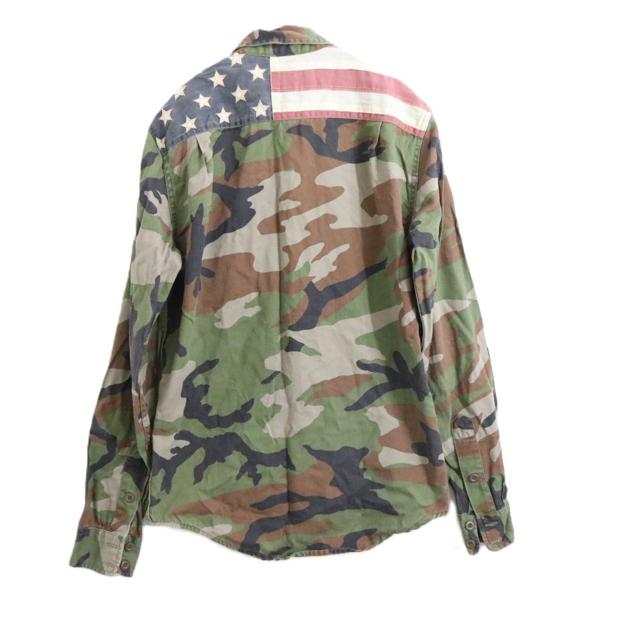 ☆ラルフローレン☆ DENIM&SUPPLY星条旗(肩)☆迷彩柄(背面・袖)試着のみ希少柄 Denim \u0026 Supply Ralph Laurenのフリマアイテム一覧