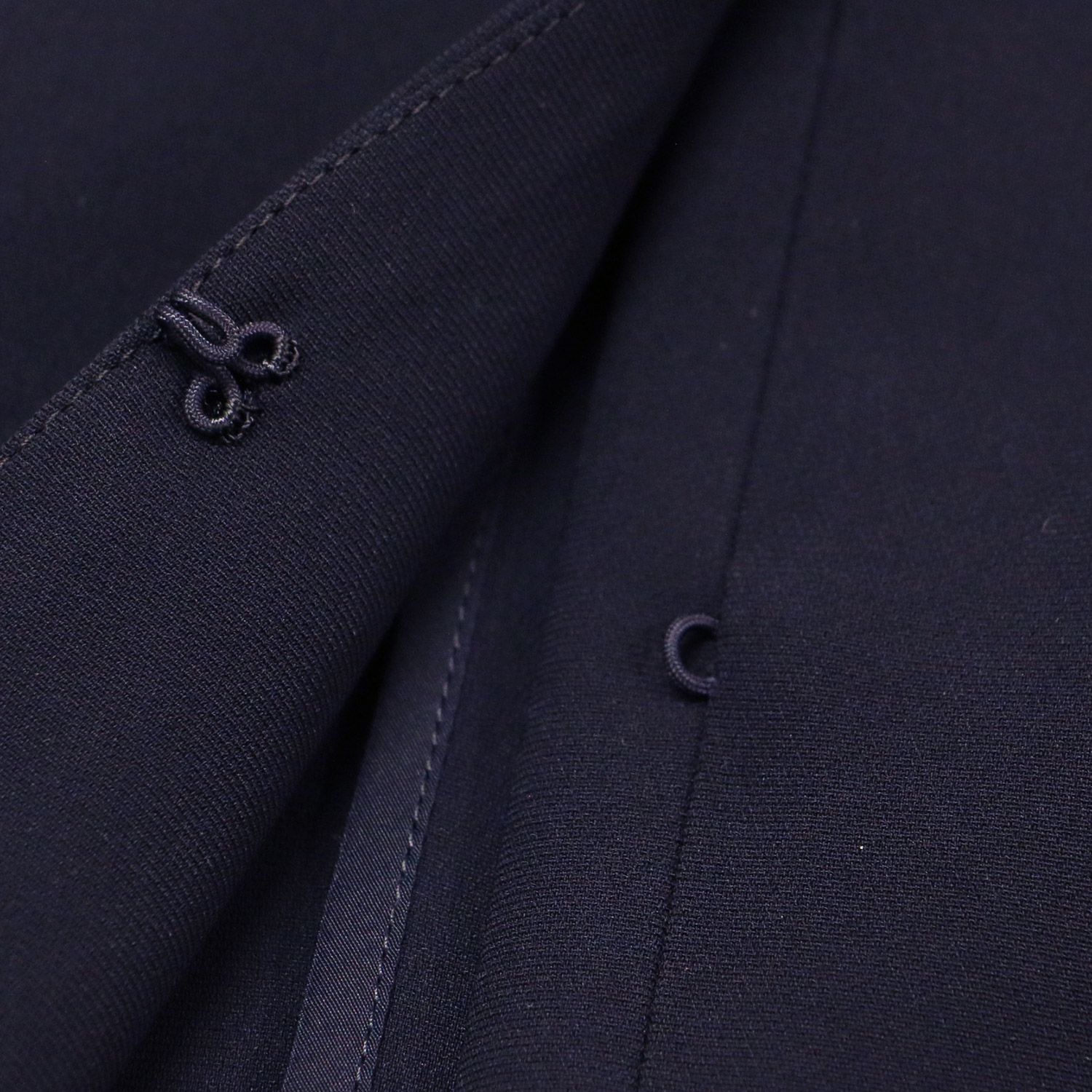 TOCCA - 【美品】TOCCA トッカ ジャケット ネイビー 紺 サイズ:4(L) / SUNNY ジャケット / ショート丈 ノーカラー トリアセテート / アウター ブルゾン 上着 羽織り【レディース】【中古】 TOCCA - 【美品】TOCCA トッカ ジャケット ネイビー 紺 サイズ:4