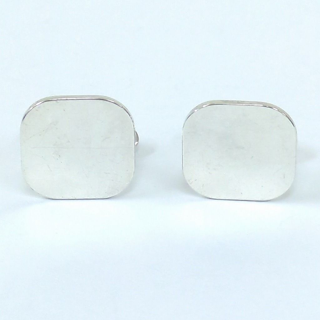 TIFFANY-Co. ティファニー スクエア カフリンクス SV 925