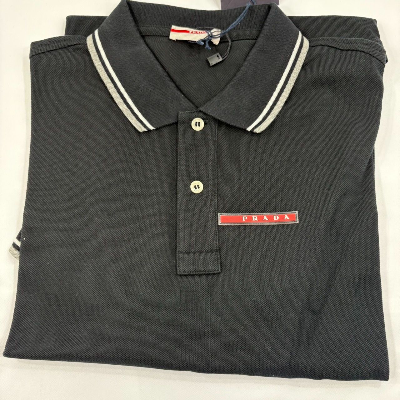 未使用品!!1点限り!!】 PRADA プラダ スポーツ ポロシャツ XLサイズ