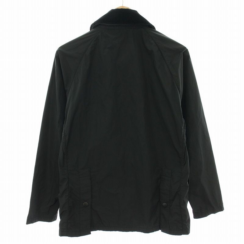 Barbour ブラックジャケット コーデュロイ襟 Barbour ブラックジャケット コーデュロイ襟
