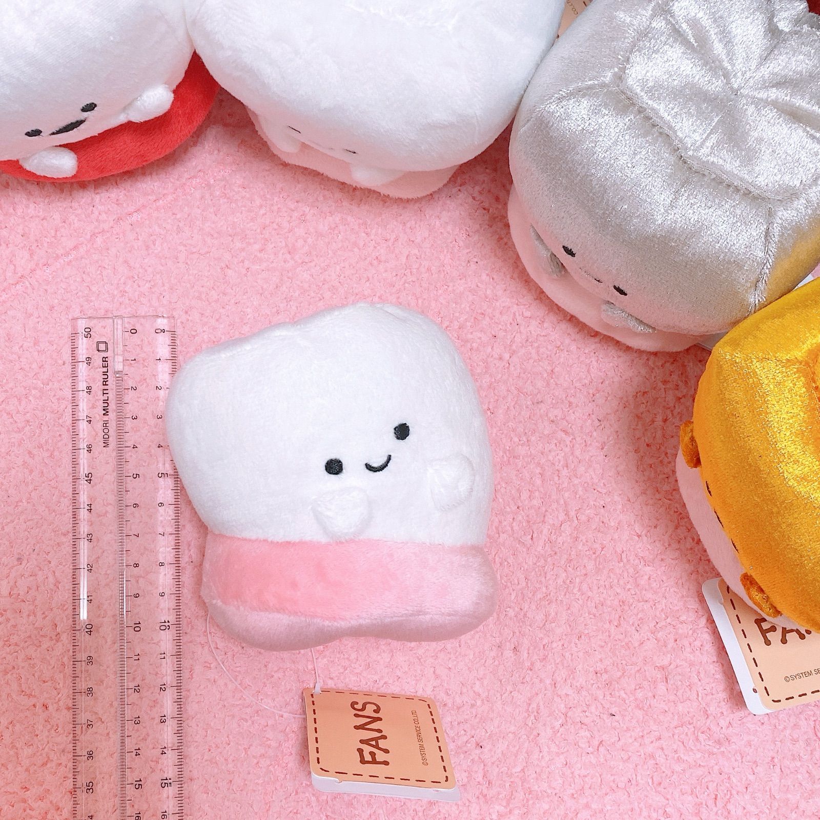 奥歯〜ズミニぬいぐるみ コンプリートセット 金歯 銀歯 健常歯 虫歯