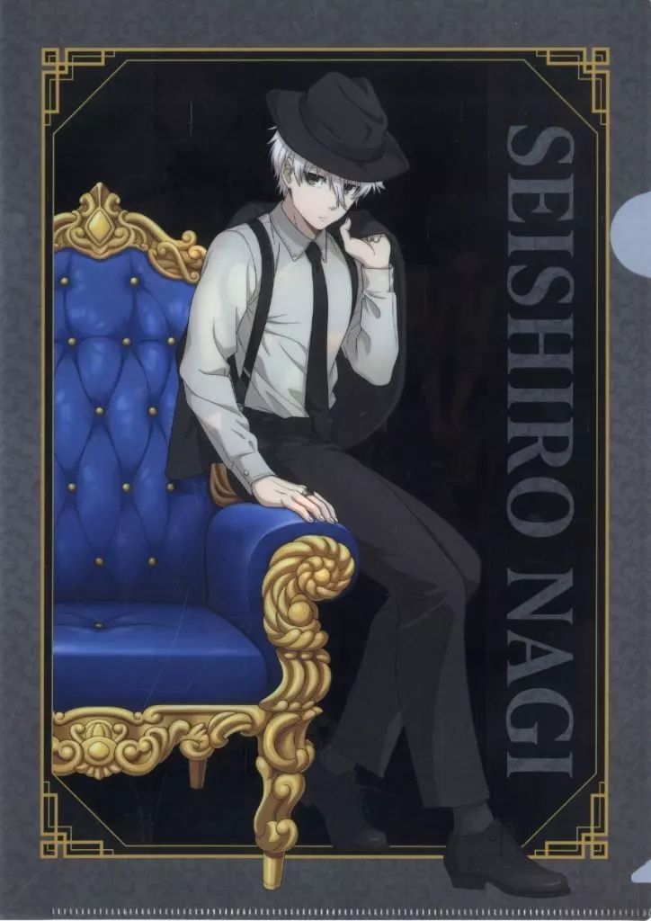 中古】クリアファイル 凪誠士郎 A4クリアファイル Black Suit
