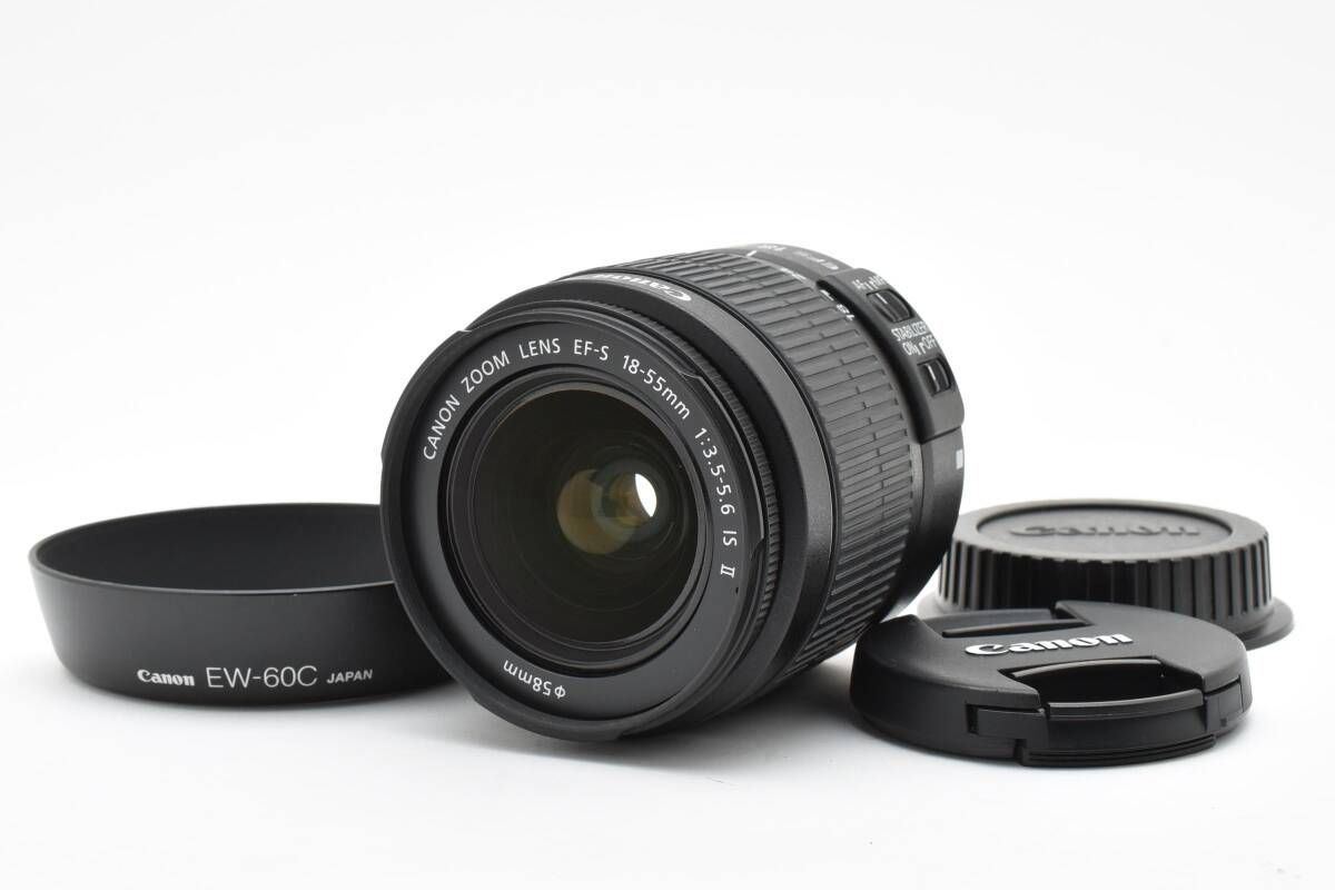 美品 Canon/EF-S 18-55mm 1:3.5-5.6 IS 標準レンズ 【公式通販】