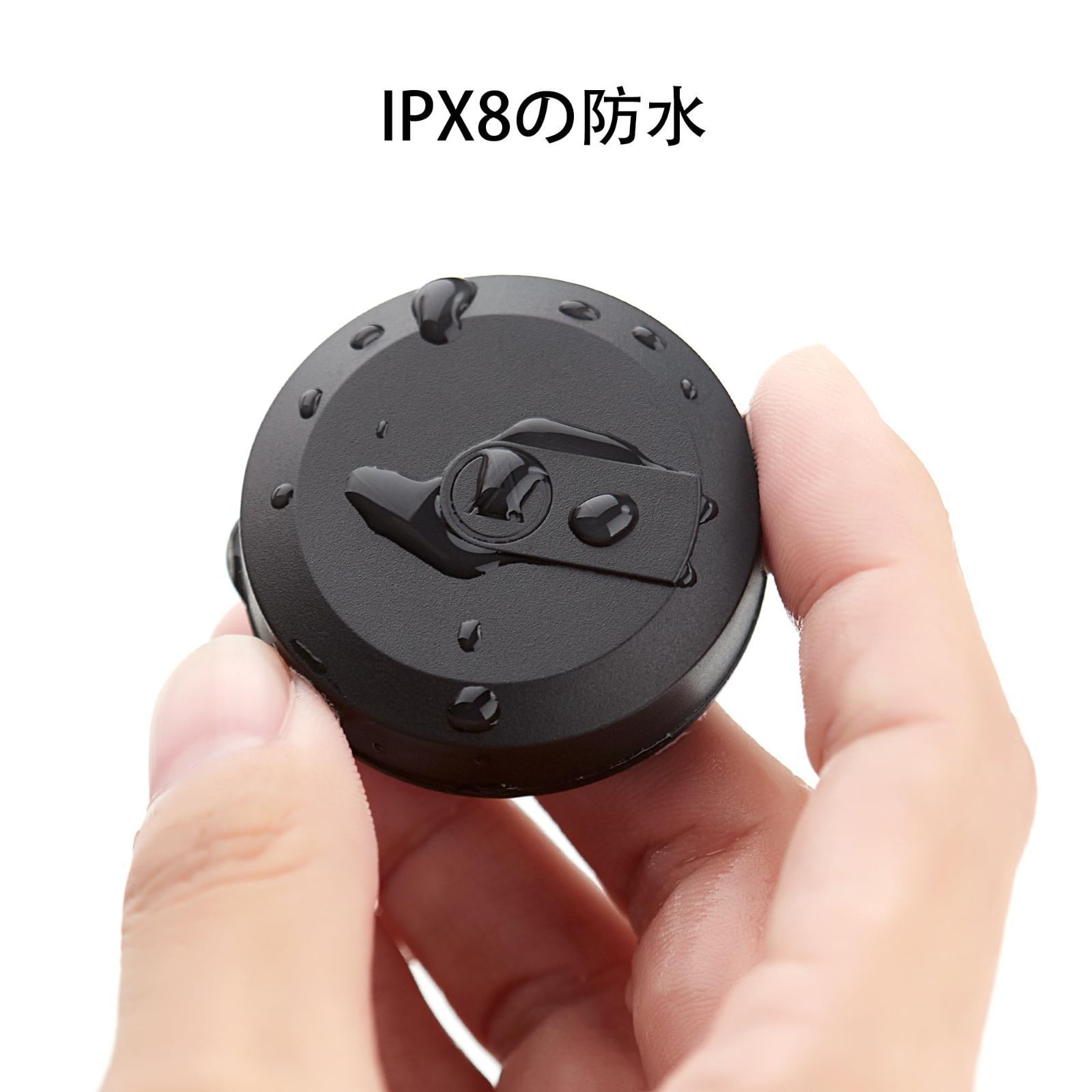 IPX8防水 airtagステッカーホルダー 4パック 3M粘着ステッカー付き