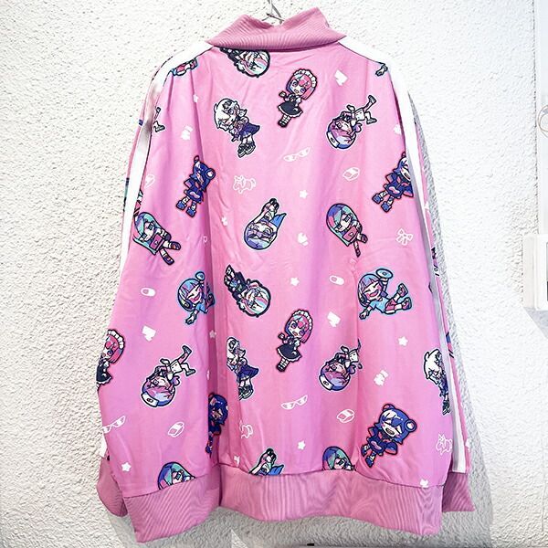 寺田テラ てきとう女子 トラックジャケット ピンク Terada Tera s World