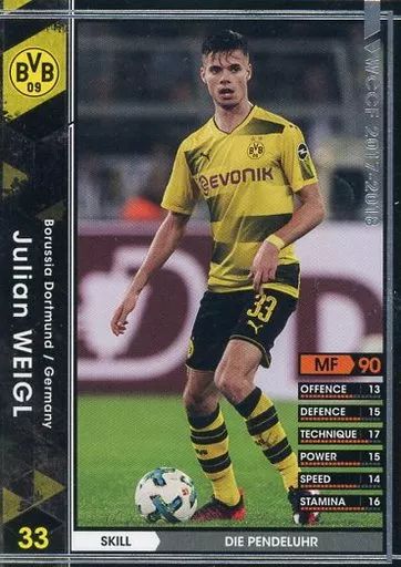 中古】WCCF A14/51[黒]：ユリアン・バイグル - メルカリ