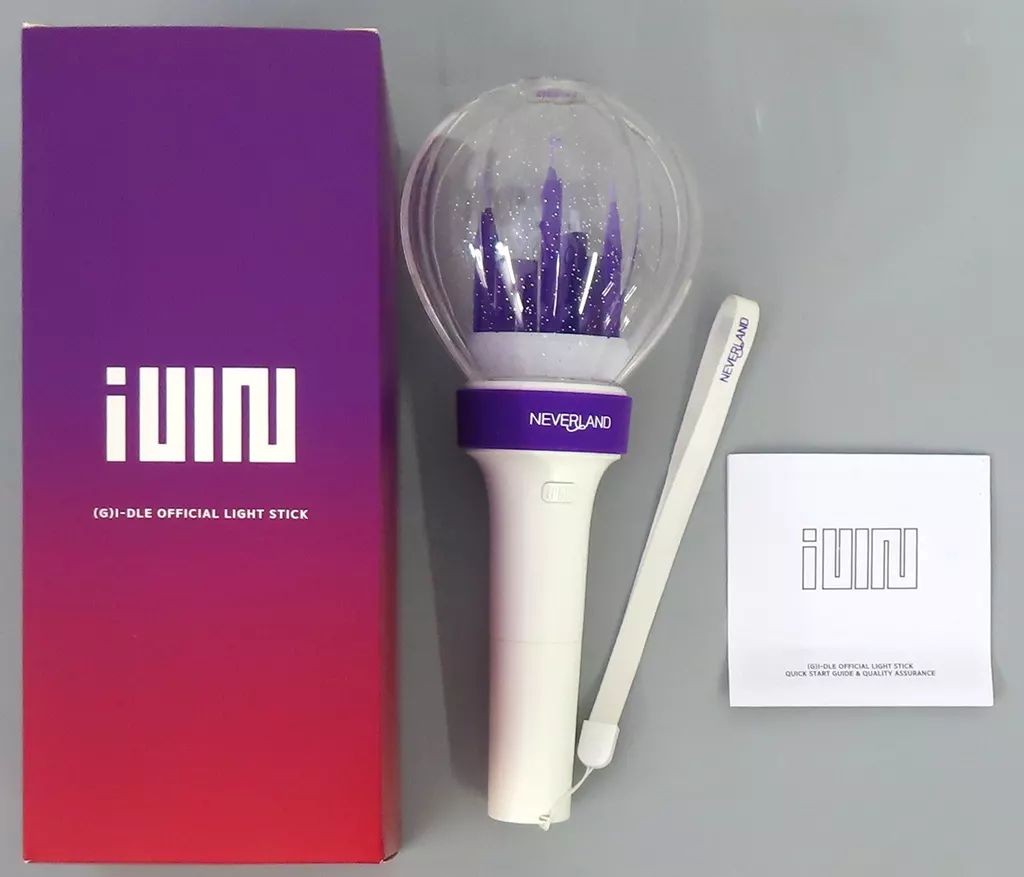 中古】ペンライト・リングライト (G)I-DLE OFFICIAL LIGHT STICK ver.1