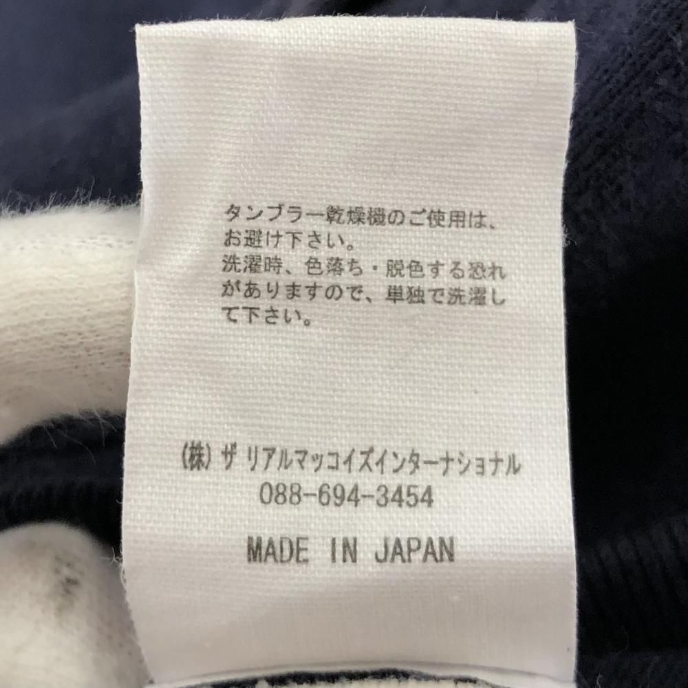 中古】JOE McCOY ダブルフェイス 後付けパーカー サイズS
