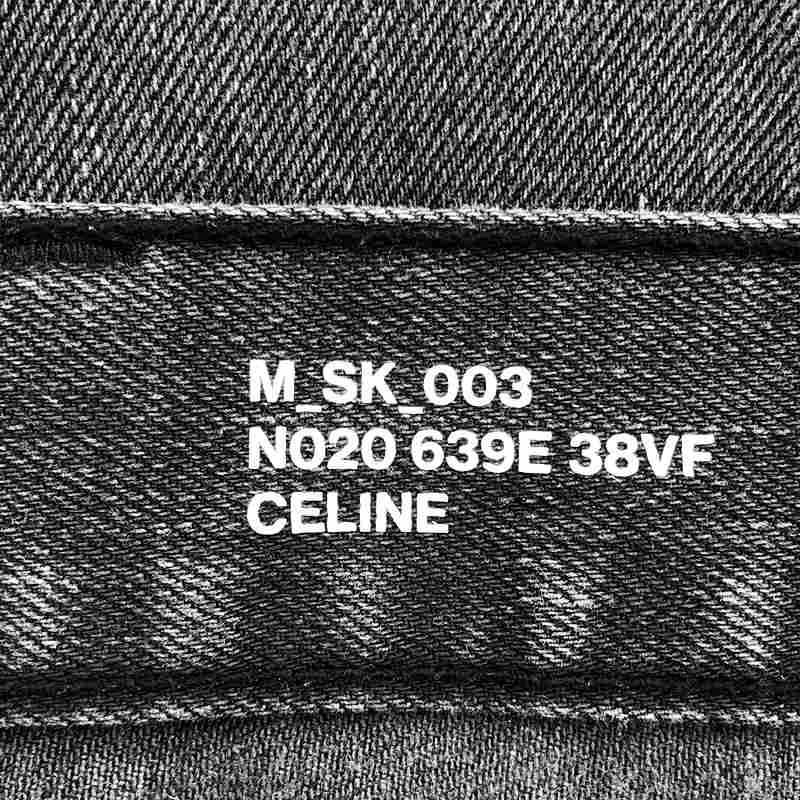 CELINE / セリーヌ | 2020AW | エディ期 M_SK_003 スキニー ブラック