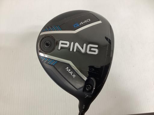 ピン G440 MAX 7W フェアウェイウッド FW PING TOUR 2.0 BLACK 75 FW フレックスS メンズ 男性用 右利き 右用 Cランク ゴルフクラブ